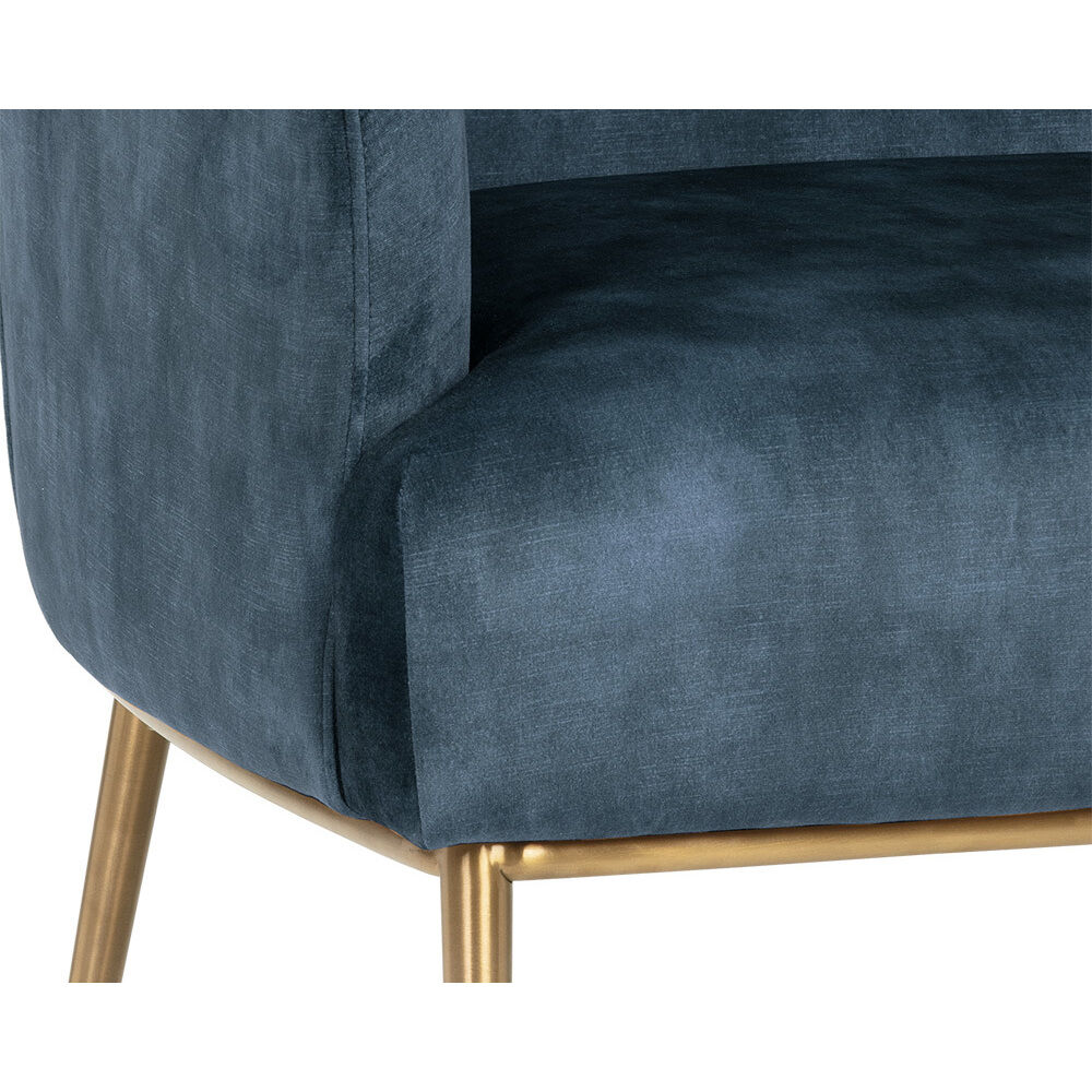 Cameron Nono Petrol Lounge Chair